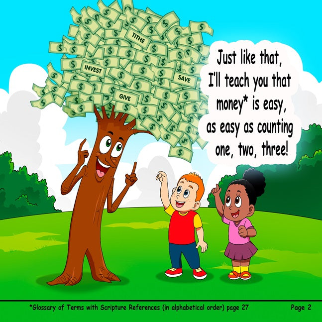 money doesn't grow on trees idiom Money Is Easy, Hardcover, Softcover, & eBook
