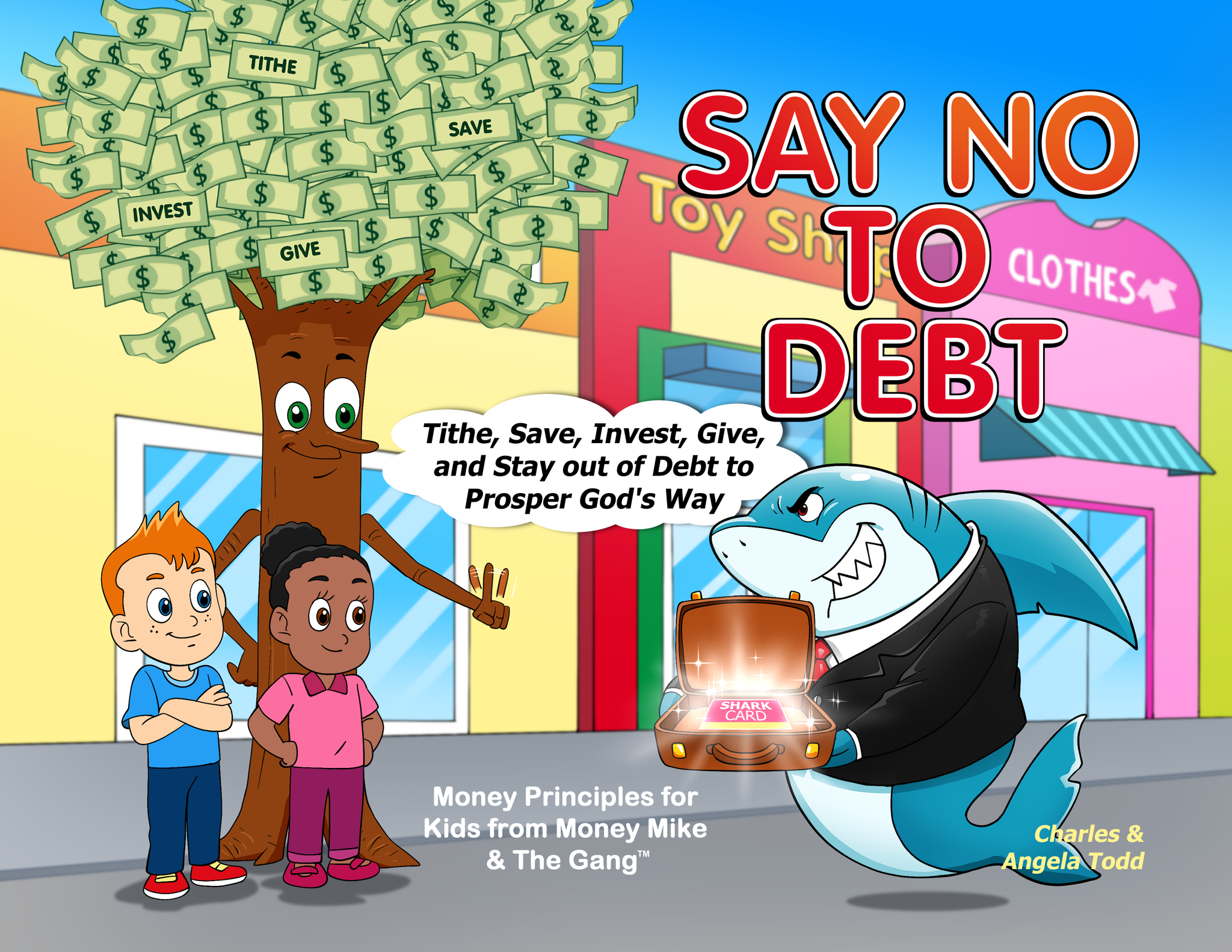 SAY NO TO DEBT, Signed Hardcover (Landscape 11x8.5)