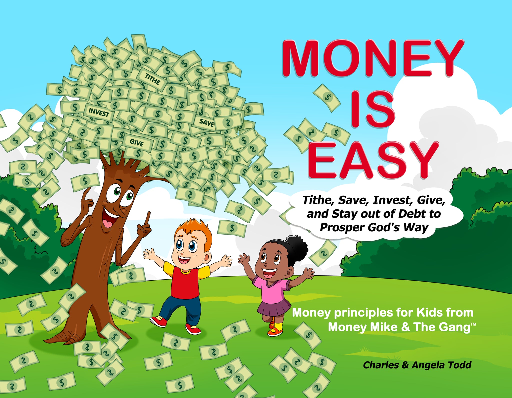 Money Is Easy, Signed Hardcover (Landscape 11x8.5)