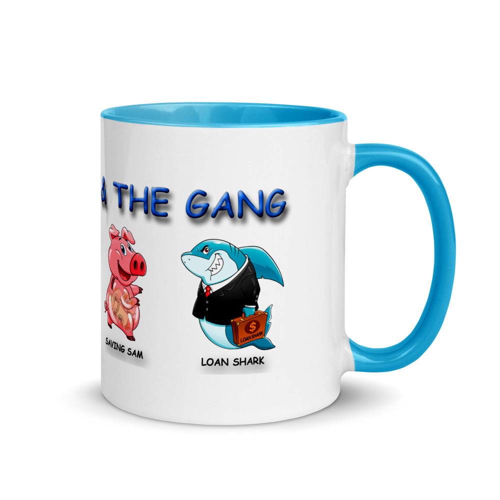 Money Mike & The Gang Mug with Color Inside