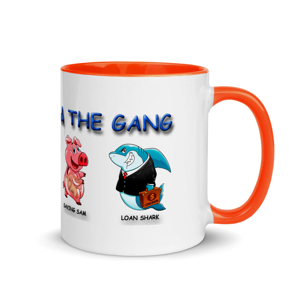Money Mike & The Gang Mug with Color Inside